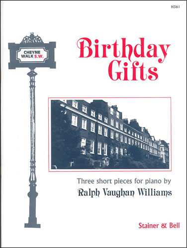 Ralph Vaughan Williams: Birthday Gifts - Three Short Pieces: Piano: Instrumental