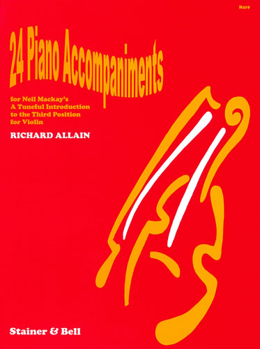 Richard Allain: 24 Piano Accompaniments to A Tuneful Introduction: Piano