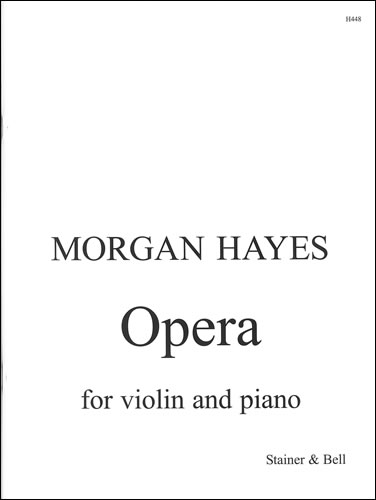 Opera For Violin and Piano: Violin
