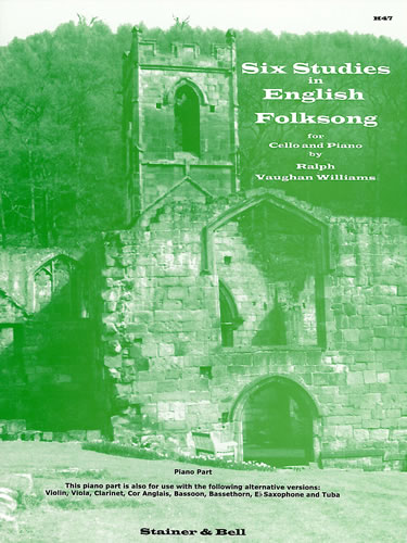 Ralph Vaughan Williams: Six Studies In English Folk Song: Piano Accompaniment:
