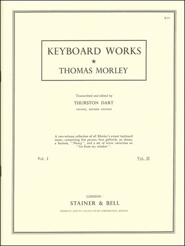 Thomas Morley: Keyboard Works - Book 2: Harpsichord or Piano: Instrumental Album