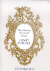 Henry Purcell: Miscellaneous Keyboard Pieces: Harpsichord or Piano: Instrumental
