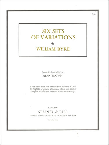 Six Sets of Variations from Musica Britannica: Piano: Instrumental Album