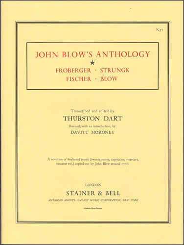 John Blows Anthology: Piano: Instrumental Album