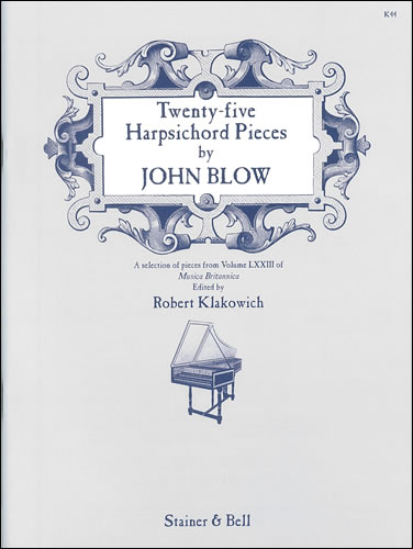 John Blow: Twenty-Five Harpsichord Pieces: Harpsichord: Instrumental Album