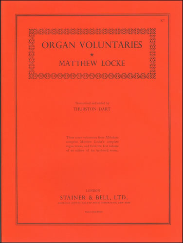 Matthew Locke: Organ Voluntaries: Organ: Instrumental Album