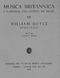 William Boyce: Overtures for Orchestra: Orchestra: Score