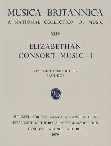 Elizabethan Consort Music I: Ensemble