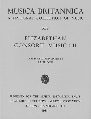 Elizabethan Consort Music II: Ensemble
