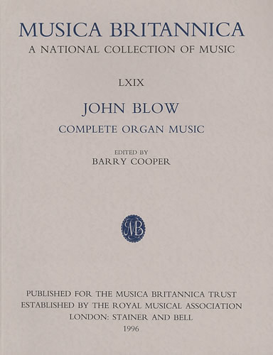 John Blow: Complete Organ Music: Organ: Instrumental Album