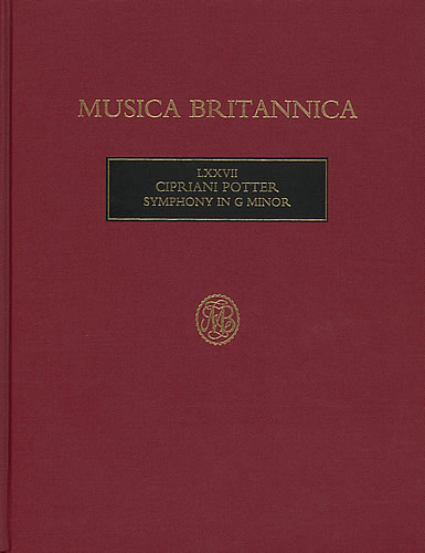 Cipriani Potter: Symphony In G Minor: Orchestra: Score