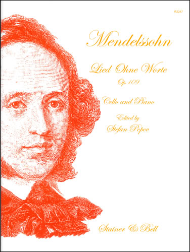 Felix Mendelssohn Bartholdy: Lied Ohne Worte In D Op.109 For Cello And Piano: