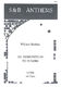 An Admonition To Rulers Op.43: SATB: Vocal Score