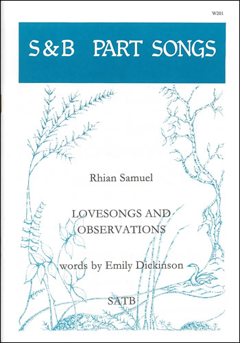 Rhian Samuel: Lovesongs and Observations: SATB