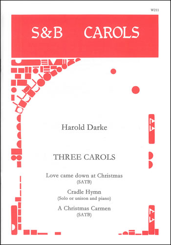 Three Carols: Mixed Choir: Vocal Score