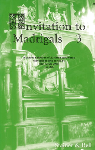 Invitation To Madrigals 3: SSA: Vocal Album