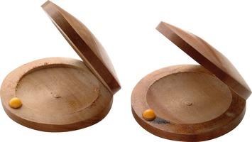 Music Wooden Castanets: Percussion