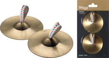 Finger Cymbals Bronze 1 Pair 7cm: Percussion