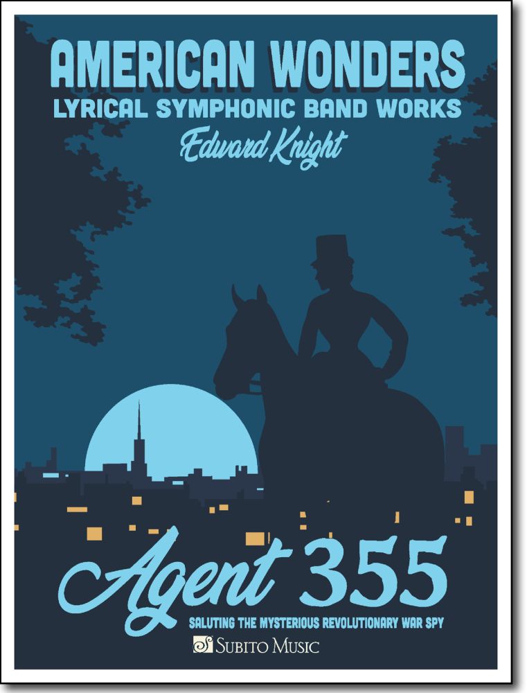 Edward Knight: Agent 355: Concert Band: Score and Parts