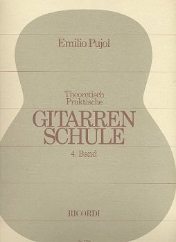 Emilio Pujol: Theoretisch-praktische Gitarrenschule Band 4: Guitar: Instrumental