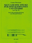 Caspar Fürstenau: 9 leichte Stücke: Flute Duet: Instrumental Work