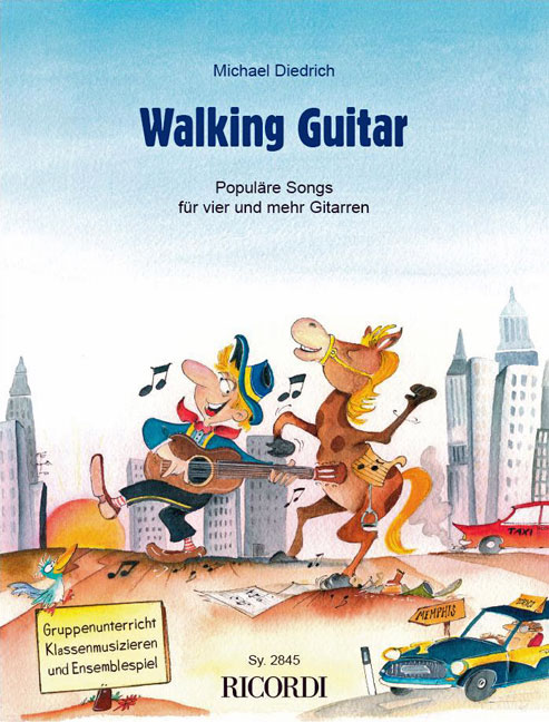 Michael Diedrich: Walking Guitar: Guitar Ensemble: Instrumental Work