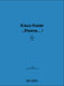 Klaus Huber: ...Plainte .... I: Flute: Instrumental Work