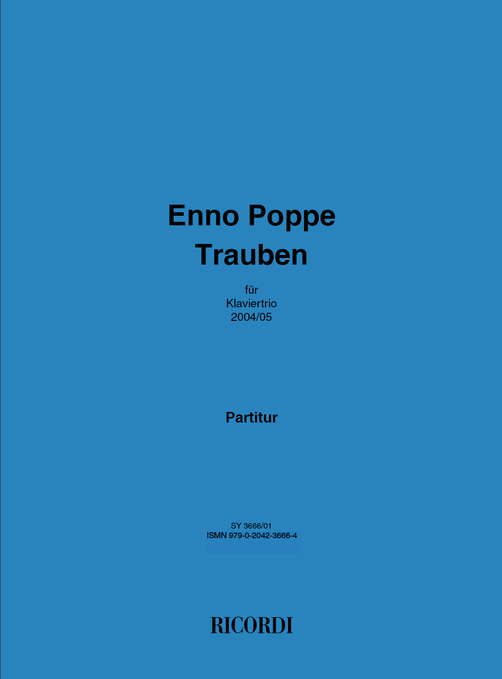 Trauben - Toy Piano and Violin - SCORE