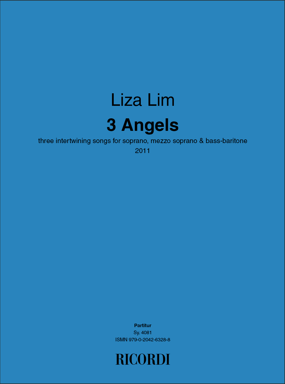 Liza Lim: 3 Angels: Vocal: Vocal Work