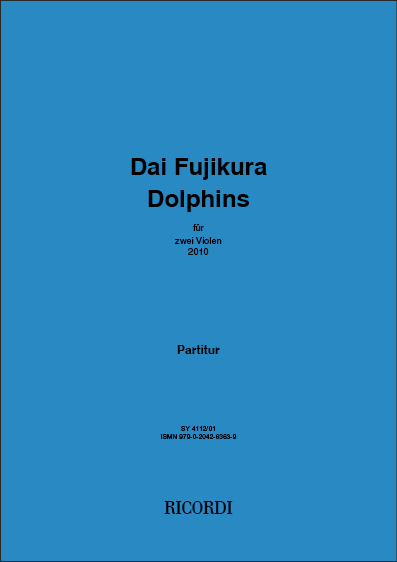 Dai Fujikura: Dolphin: Viola Duet: Score