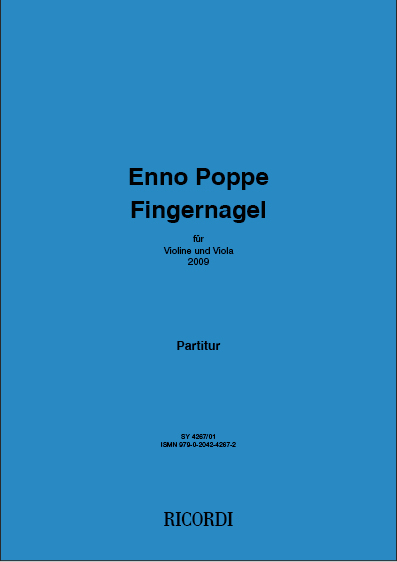 Enno Poppe: Fingernagel: Violin & Viola: Instrumental Work