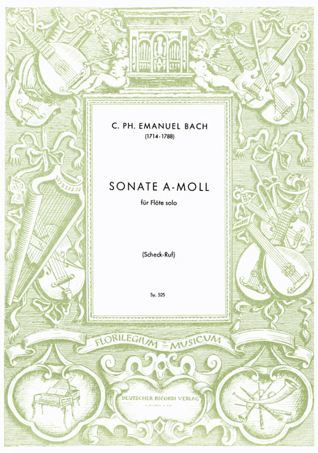 Carl Philipp Emanuel Bach: Sonate a-Moll: Flute: Instrumental Work