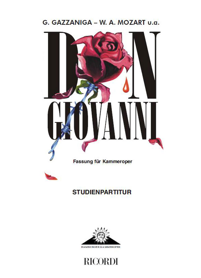 Giuseppe Gazzaniga: Don Giovanni: Score