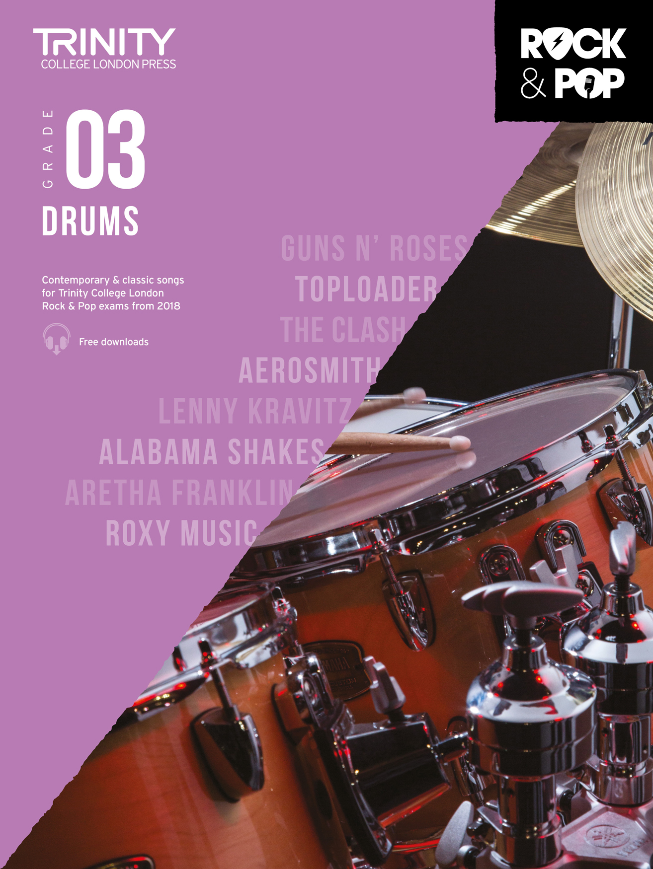 Trinity Rock & Pop 2018 Drums Grade 3: Drum Kit: Instrumental Work
