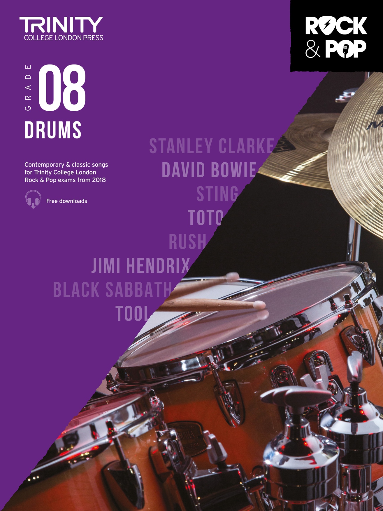 Trinity Rock & Pop 2018 Drums Grade 8: Drum Kit: Instrumental Work