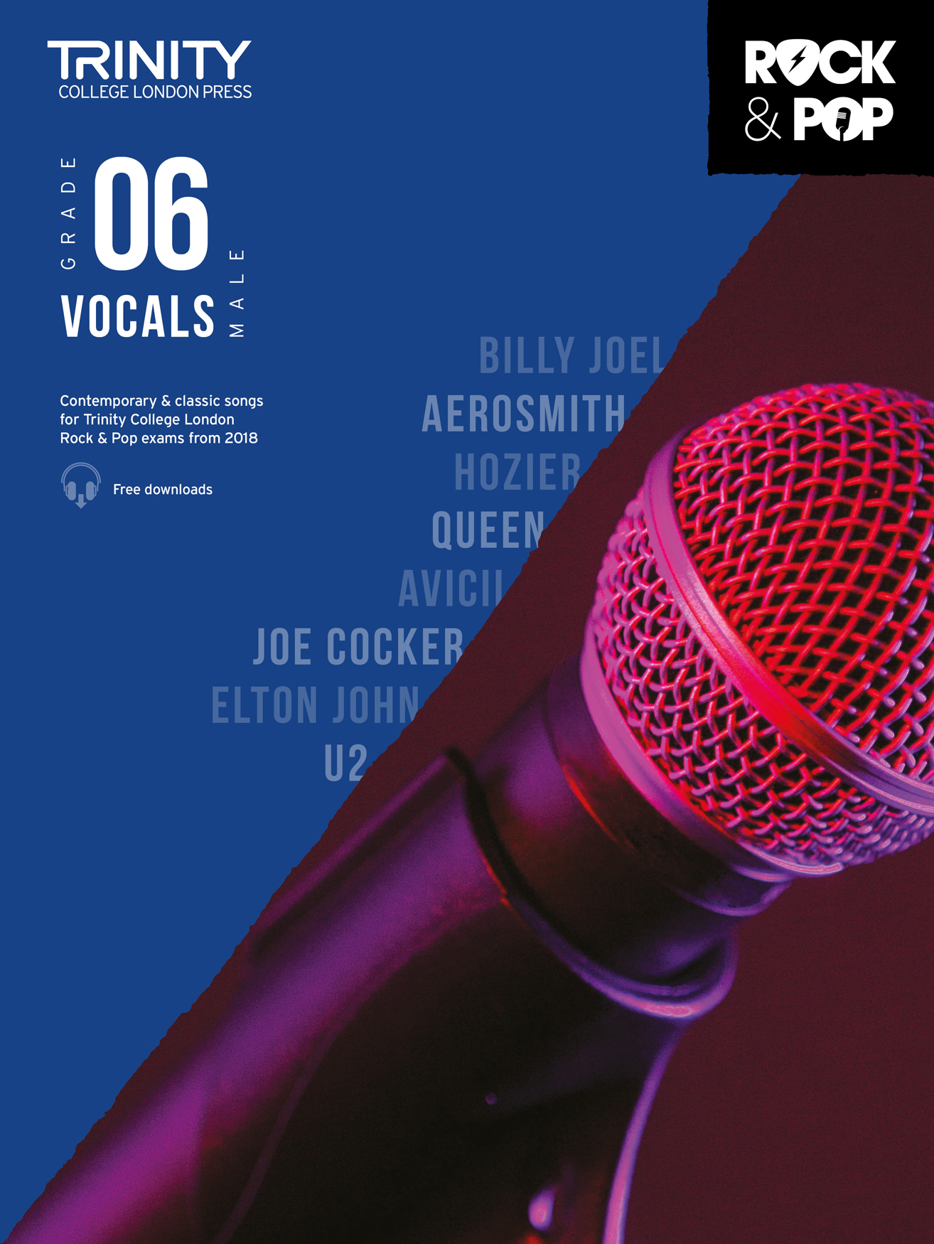 Trinity Rock and Pop Male Vocals Grade 6: Vocal: Instrumental Work