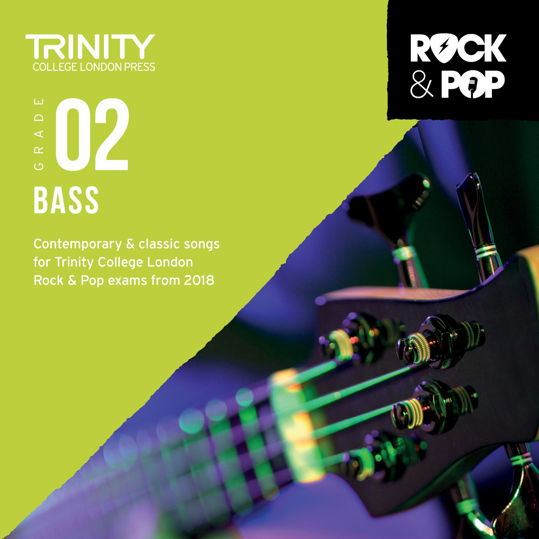 Trinity Rock and Pop 2018-20 Bass Grade 2 CD: Bass Guitar: CD