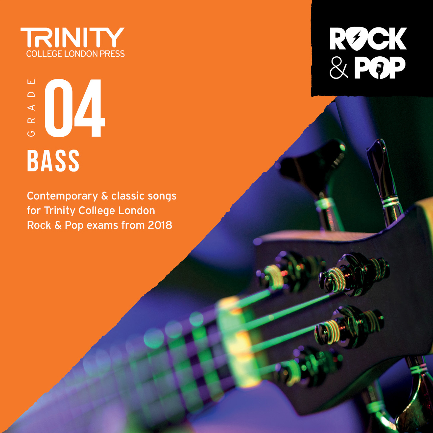 Trinity Rock and Pop 2018-20 Bass Grade 4 CD: Bass Guitar: CD