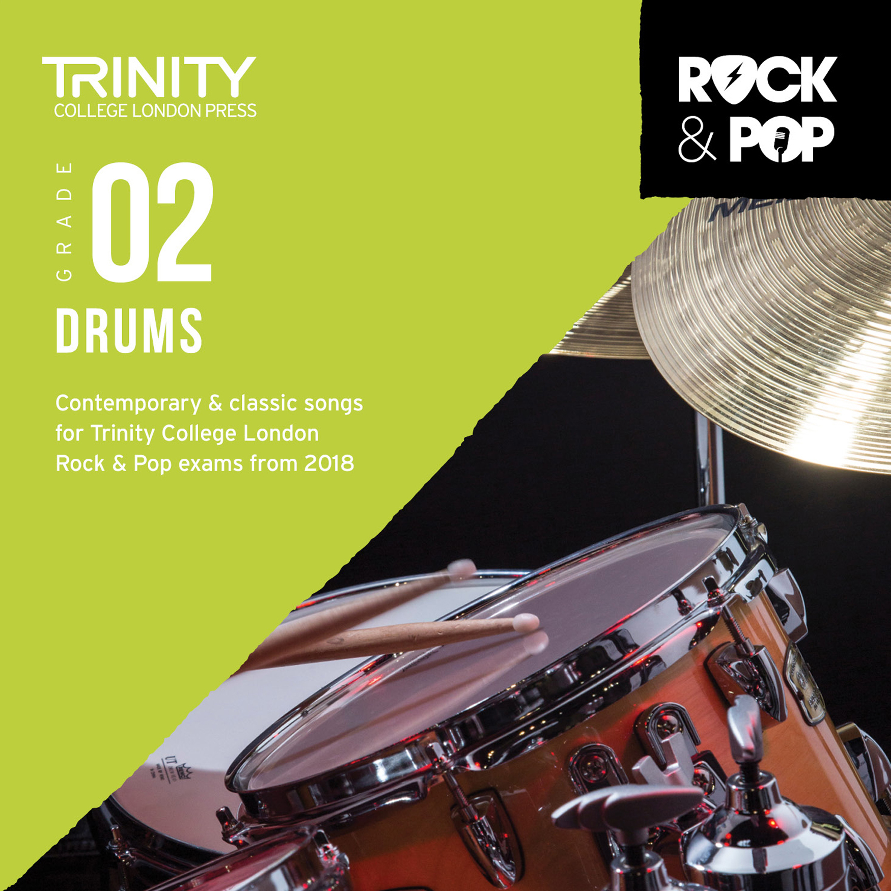 Trinity Rock and Pop 2018-20 Drums Grade 2 CD: Drum Kit: CD