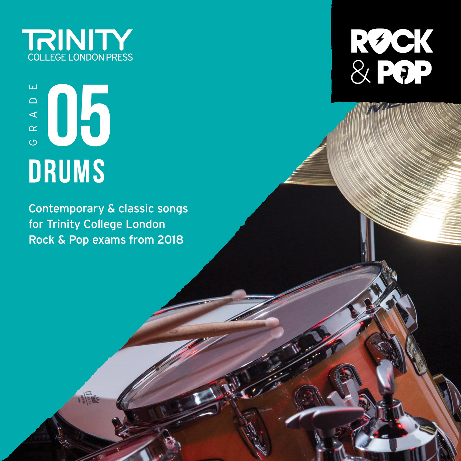 Trinity Rock and Pop 2018-20 Drums Grade 5 CD: Drum Kit: CD