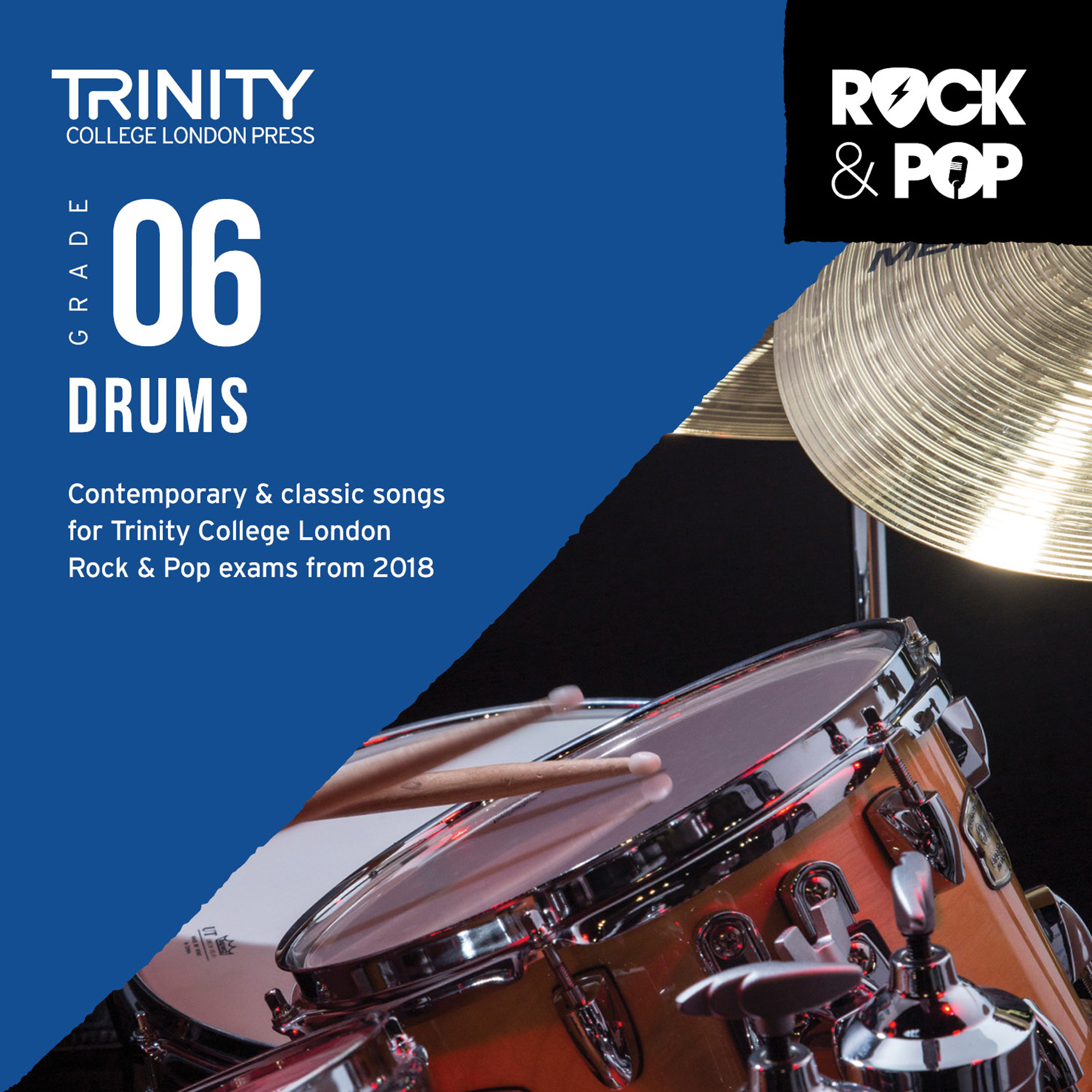 Trinity Rock and Pop 2018-20 Drums Grade 6 CD: Drum Kit: CD