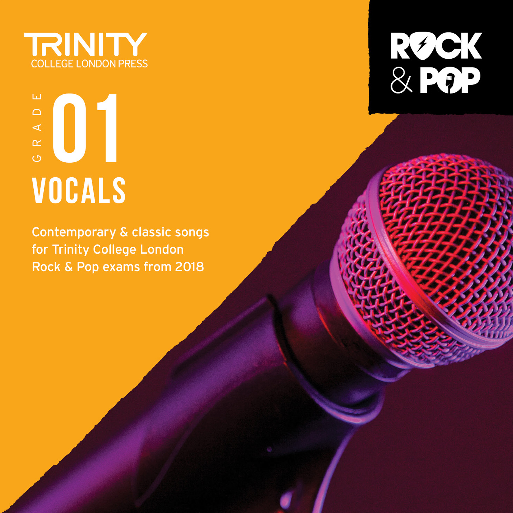 Trinity Rock and Pop 2018-20 Vocals Grade 1 CD: Vocal: CD