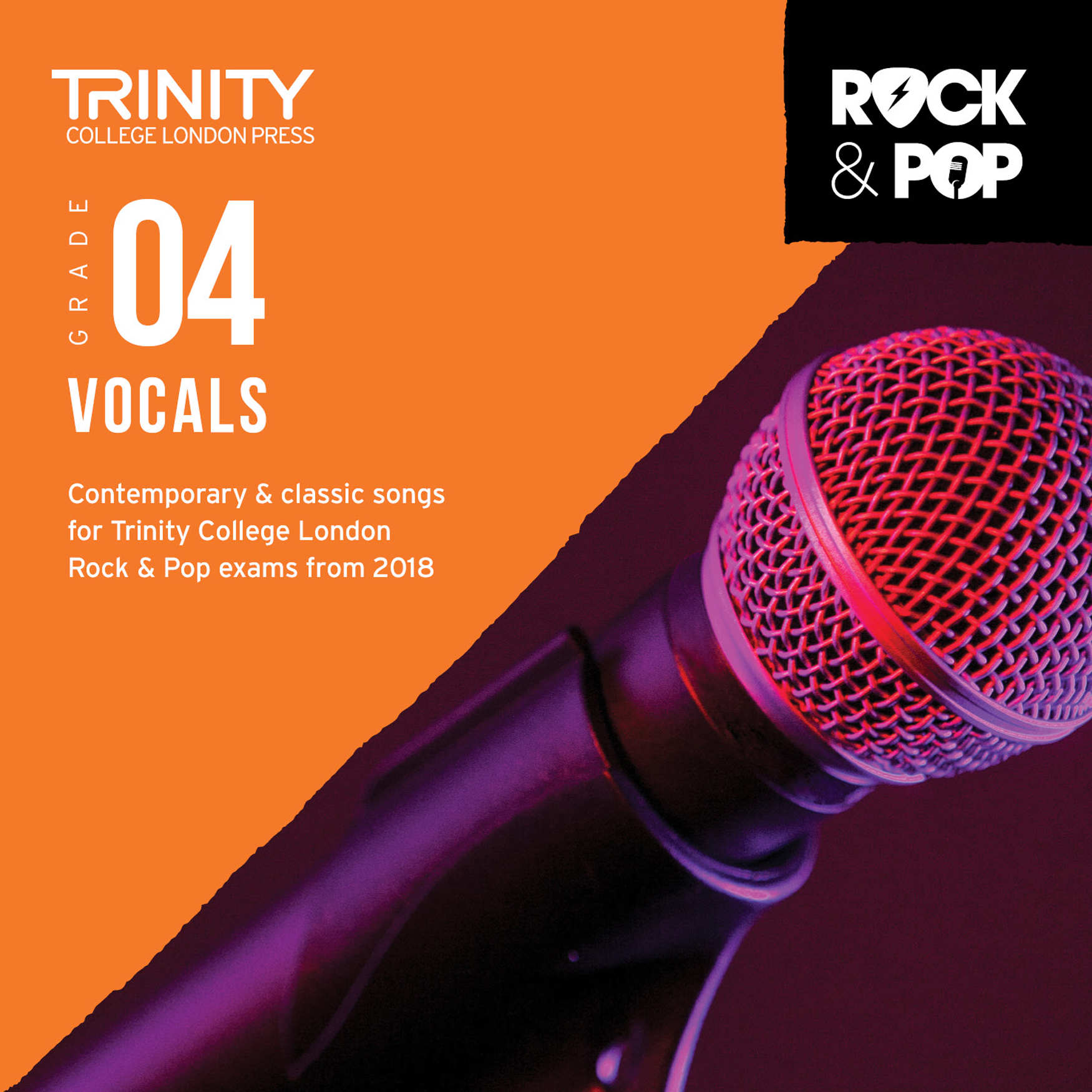Trinity Rock and Pop 2018-20 Vocals Grade 4 CD: Vocal: CD
