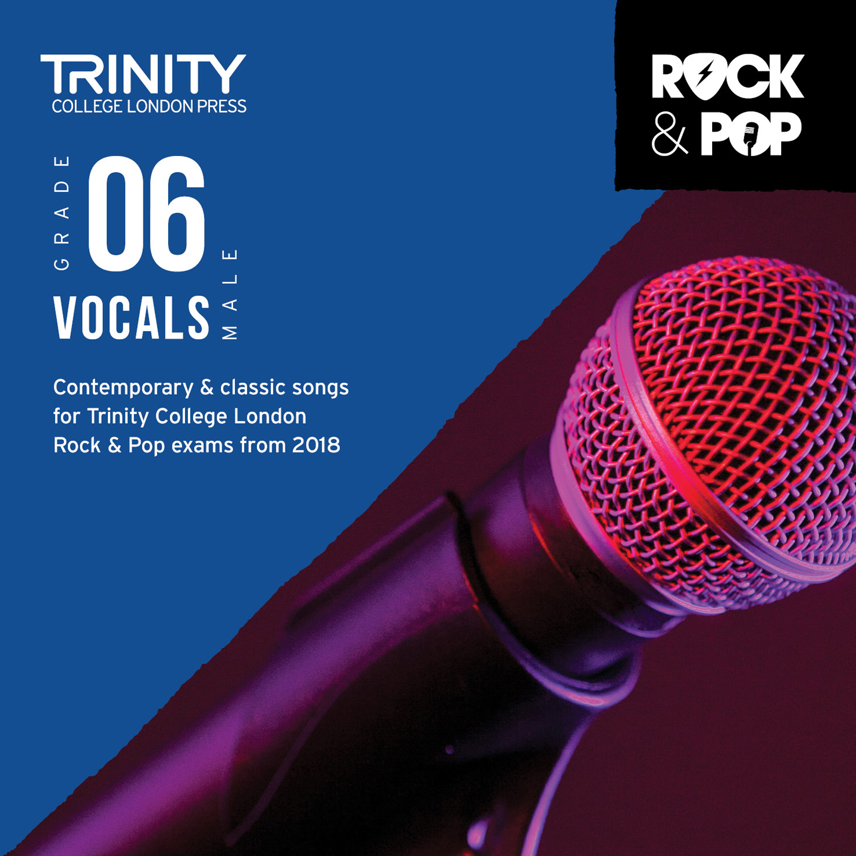 Trinity Rock and Pop 2018-20 Vocals Grade 6 CD: Vocal: CD