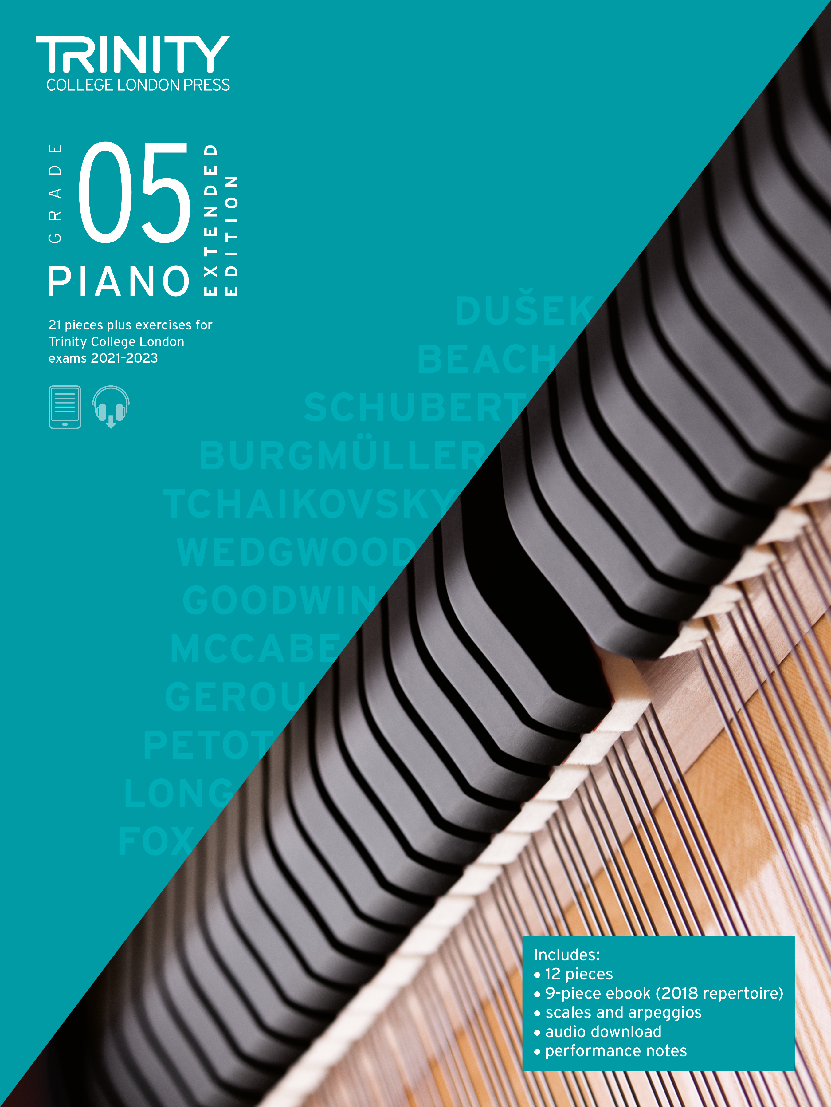 Piano Exam Pieces & Exercises 21-23 Grade 5 Ext Ed: Piano: Instrumental Tutor