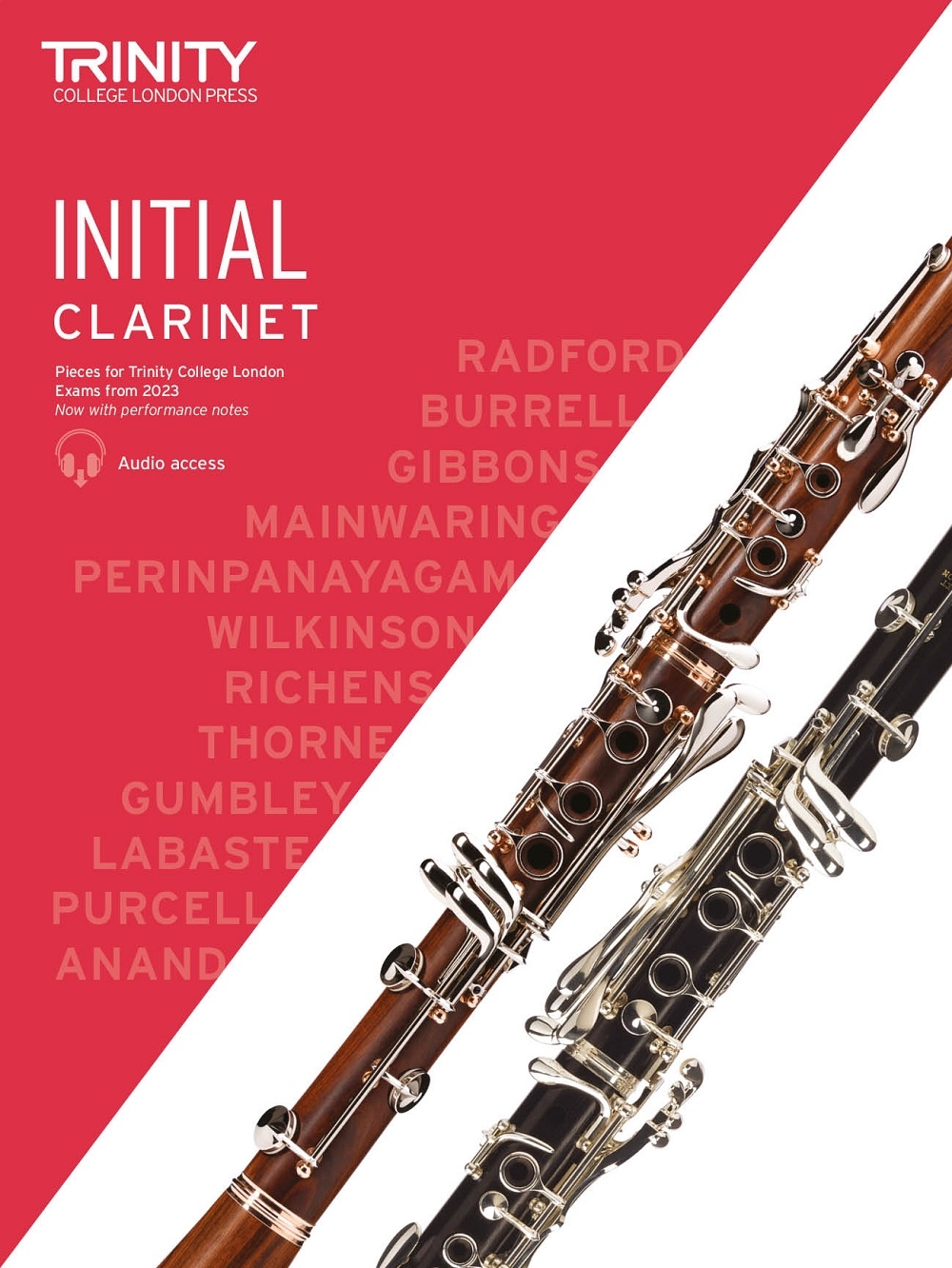TCL Clarinet Exam Pieces from 2023: Initial