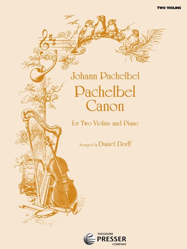 Johann Pachelbel: Canon For Two Violins And Piano: Violin Duet: Instrumental
