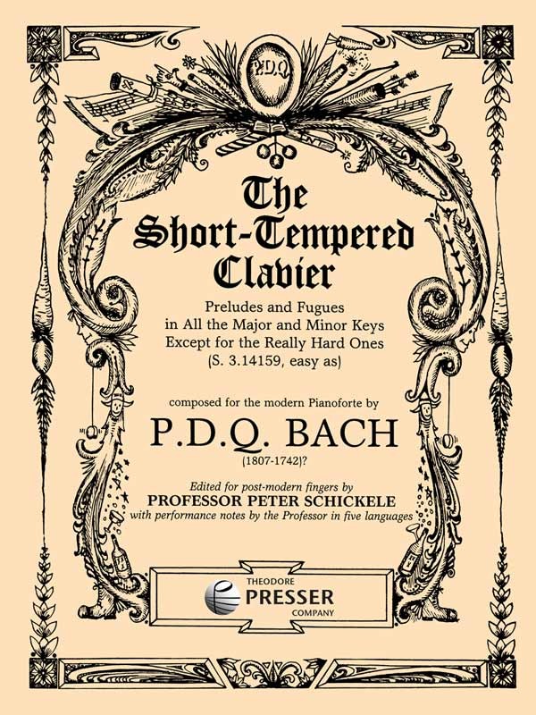 P.D.Q. Bach: The Short-Tempered Clavier: Piano: Instrumental Album
