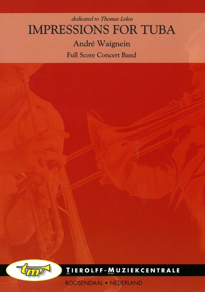 Andr Waignein: Impressions For Tuba: Concert Band: Score