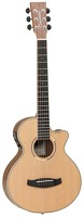 Discovery DBTTCE Travel Electro Acoustic Guitar: Electro Acoustic Guitar